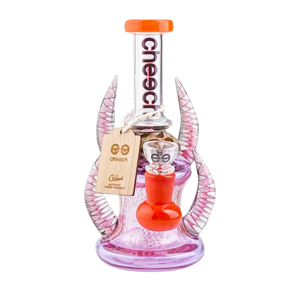 8" Cheech Bong With Horns