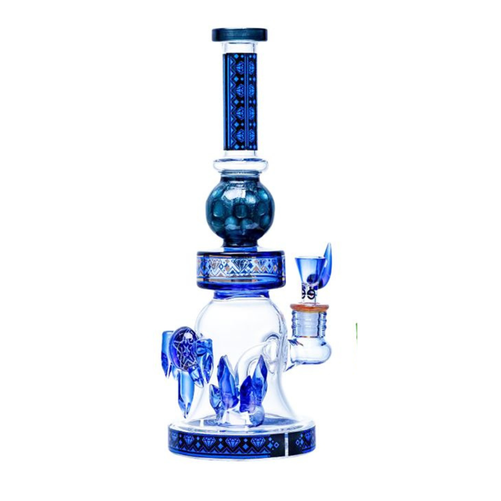 12" Cheech Spartan Soldier Glass Bong