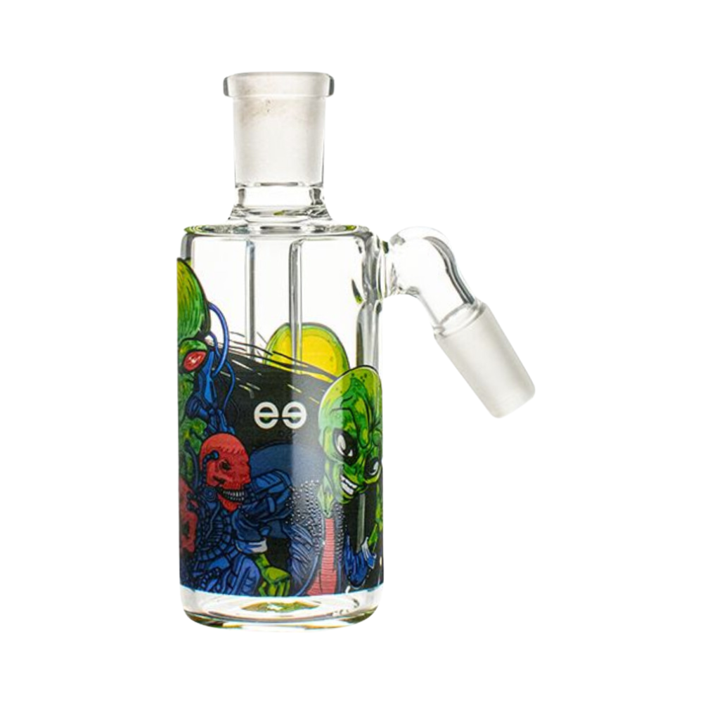 Cheech 5" 14mm Alien Decal Ash Catcher