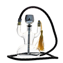 7″ Noble Glass Double Hose Hookah