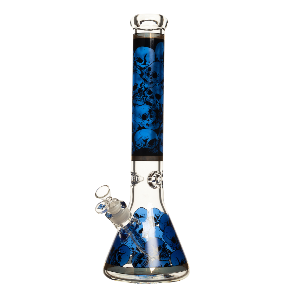 16" 7mm Marley Wrapped Skull Beaker