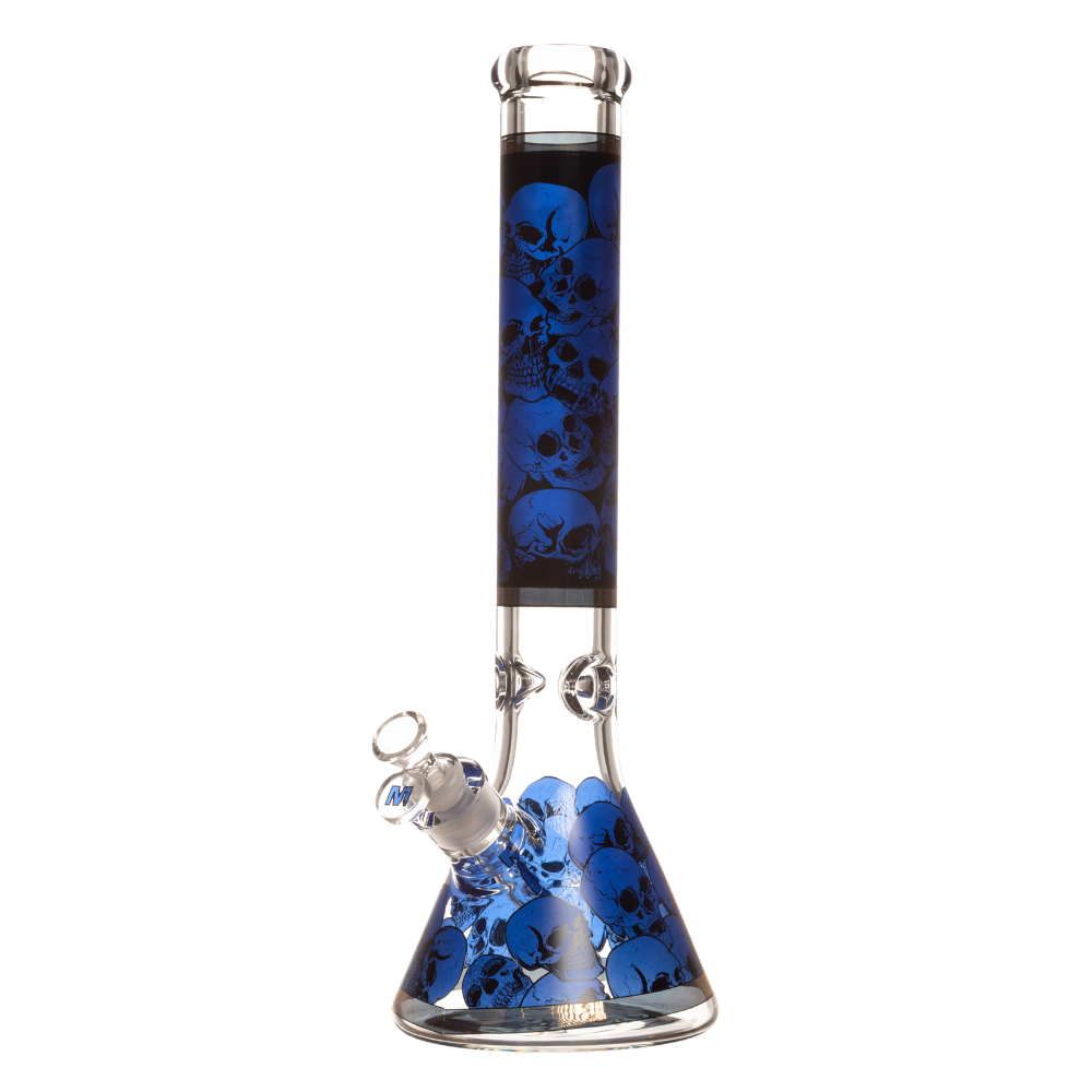 16" 7mm Marley Wrapped Skull Beaker