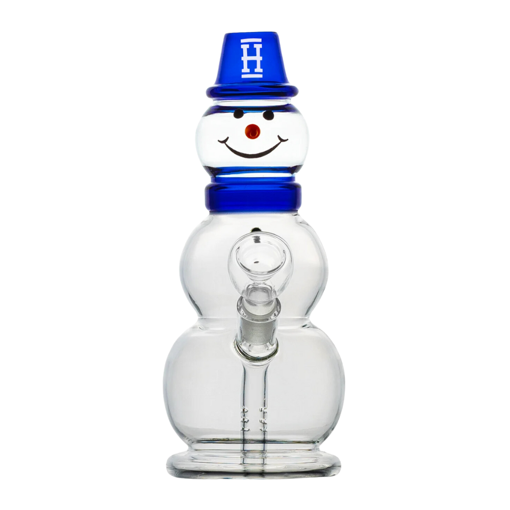 8" Hemper Snowman Bong