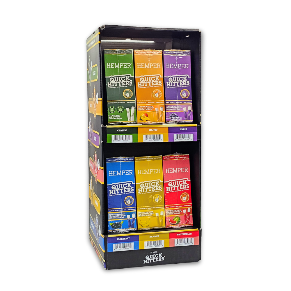 Hemper Quick Hitters POP Display