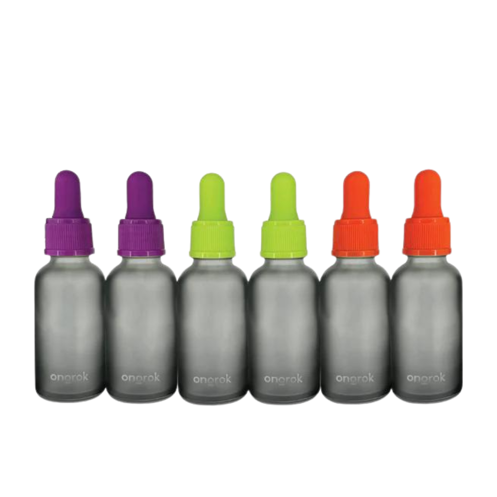 Ongrok 30ml Glass Liquid Droppers- 6ct