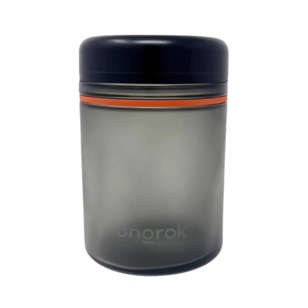 Ongrok 1000ml Frosted Gray Childproof Jar