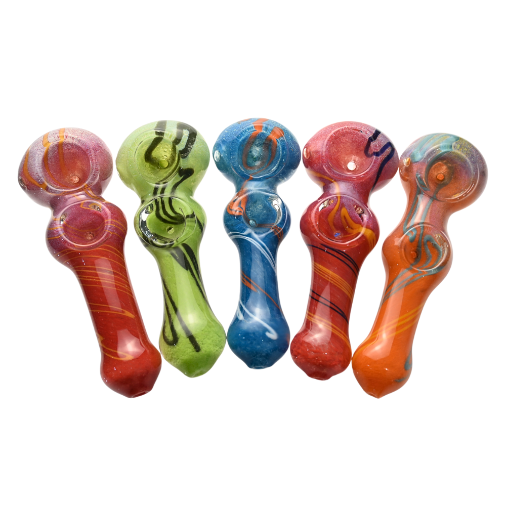 4" Cartel Ocean Ombre Hand Pipe - 5ct