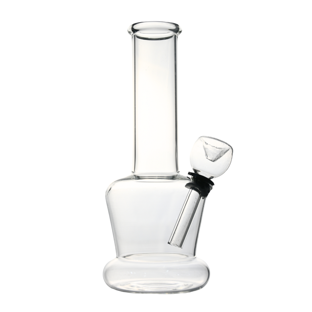 6" Clear Glass Bong - 5ct