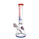 15.75" Pulsar X Grateful Dead Liberty Beaker Water Pipe