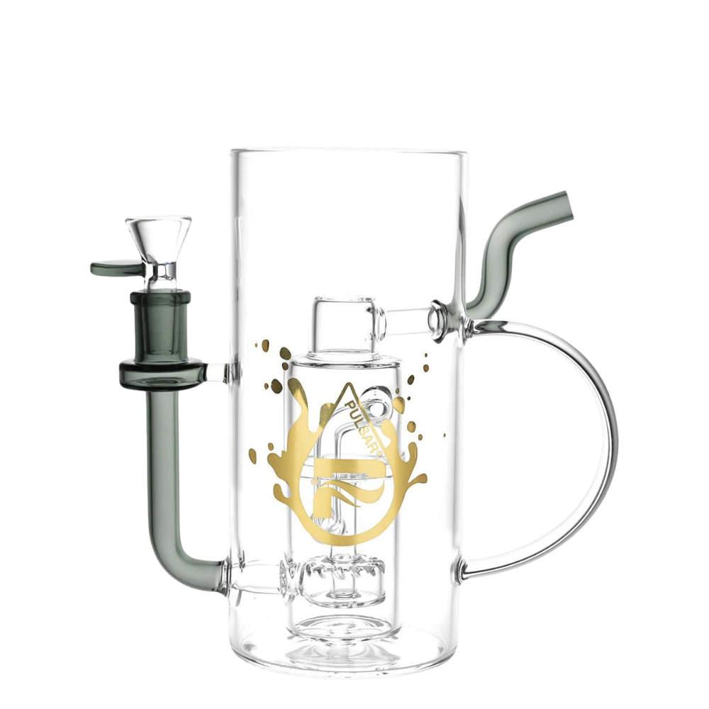 7" Pulsar Drinkable Beer Mug Recycler Water Pipe