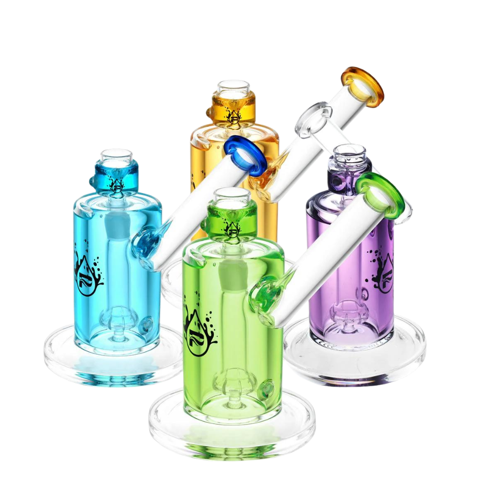 6" Pulsar Glacial Glycerin Sidecar Bubbler - Assorted Colours