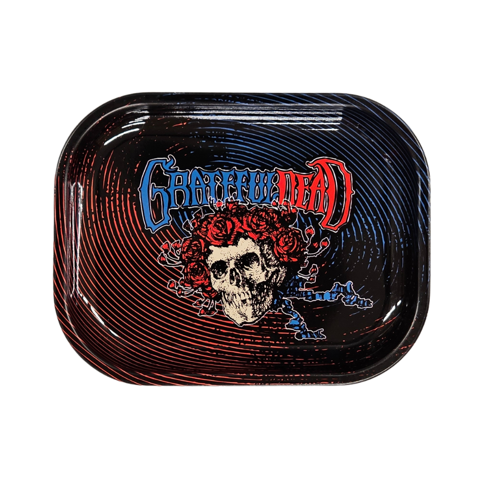 Blazy Susan Grateful Dead Bertha Metal Rolling Tray - Small