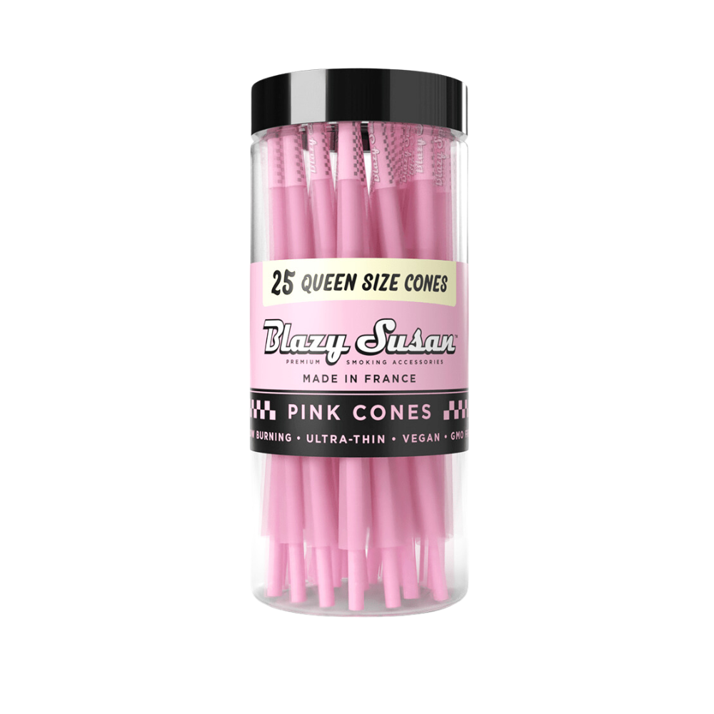 Blazy Susan Pink Queen Size Pre-Rolled Cones - 25ct