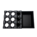 Raw Windproof Regal Ashtray - Black