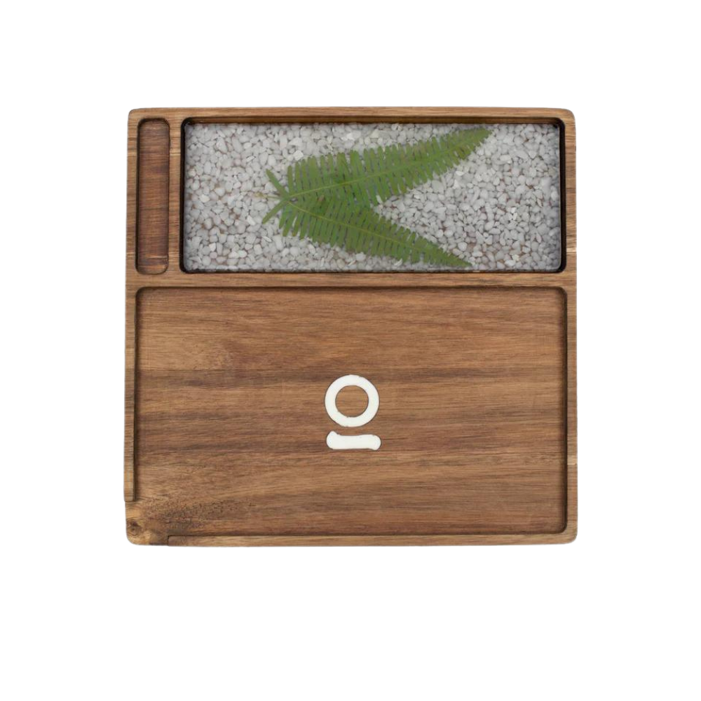 Ongrok Premium Natural Acacia Wood Tray