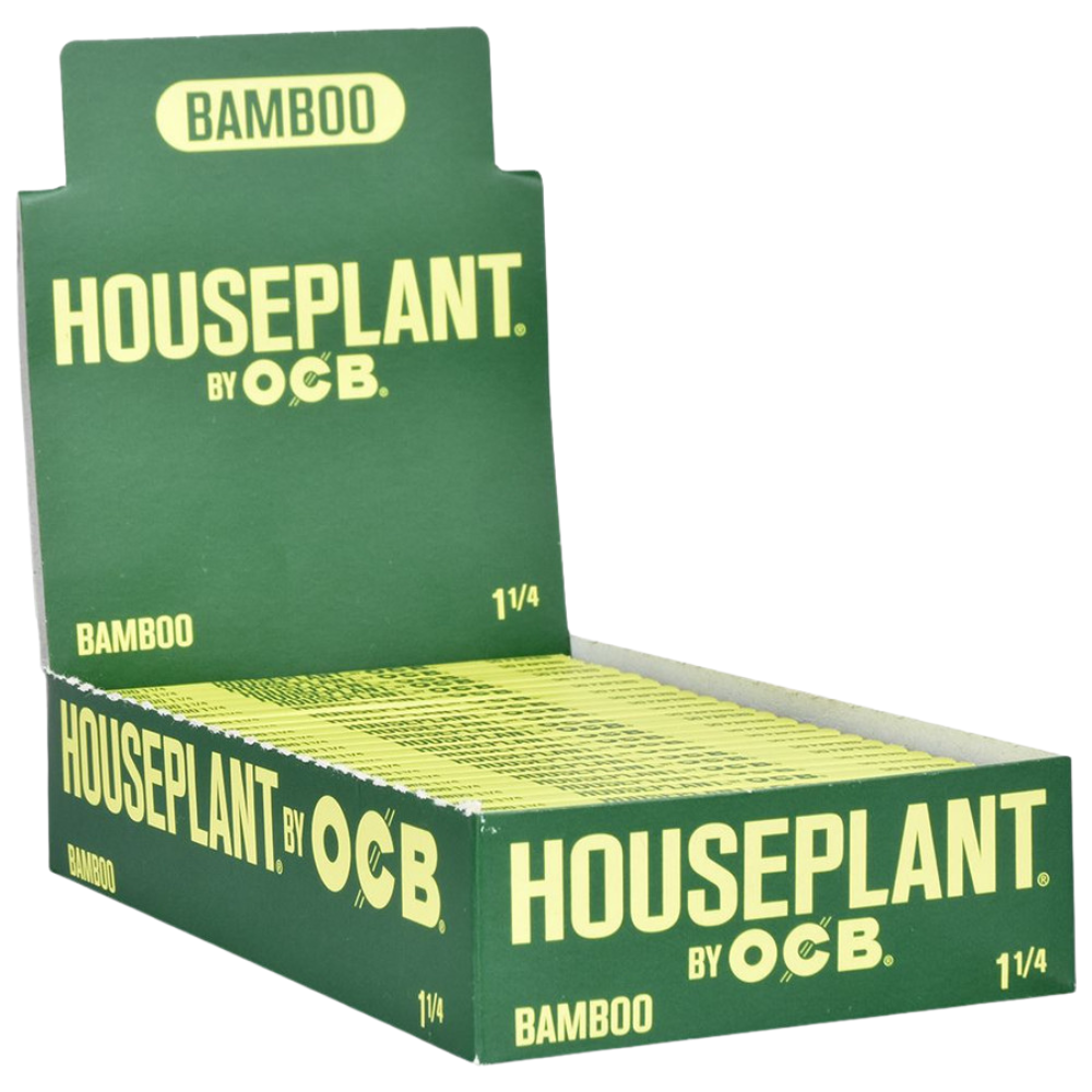 OCB Houseplant Bamboo 1 1/4 Rolling Papers- 24ct