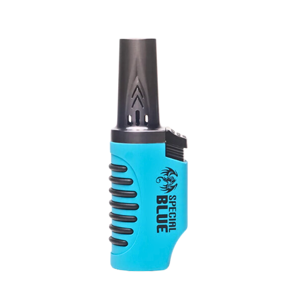 Special Blue Mod Rubber Torch Lighters - 12ct