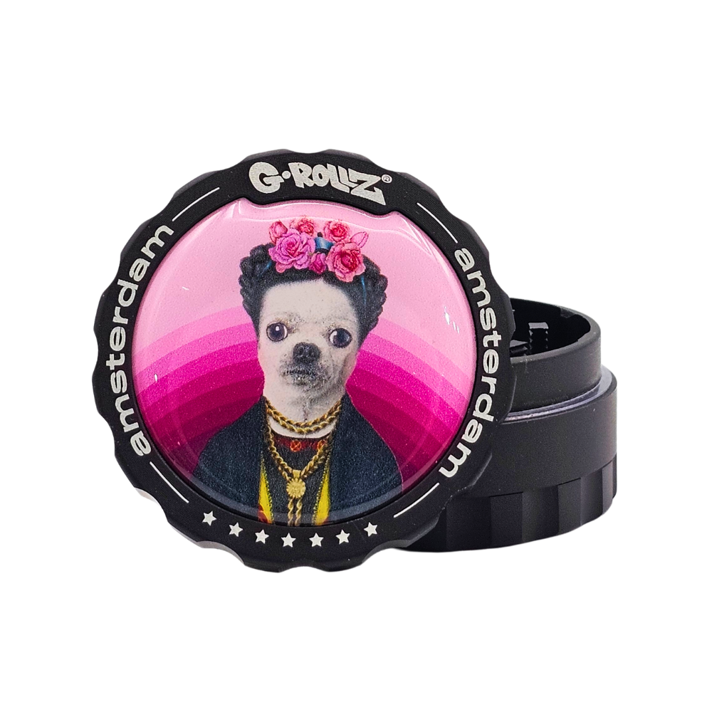 G-Rollz Pets Rock 'Mexico' 53mm 3pc Metal Grinder - 6ct