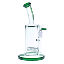 10" Hoss Glass Stemless Grid Bubbler