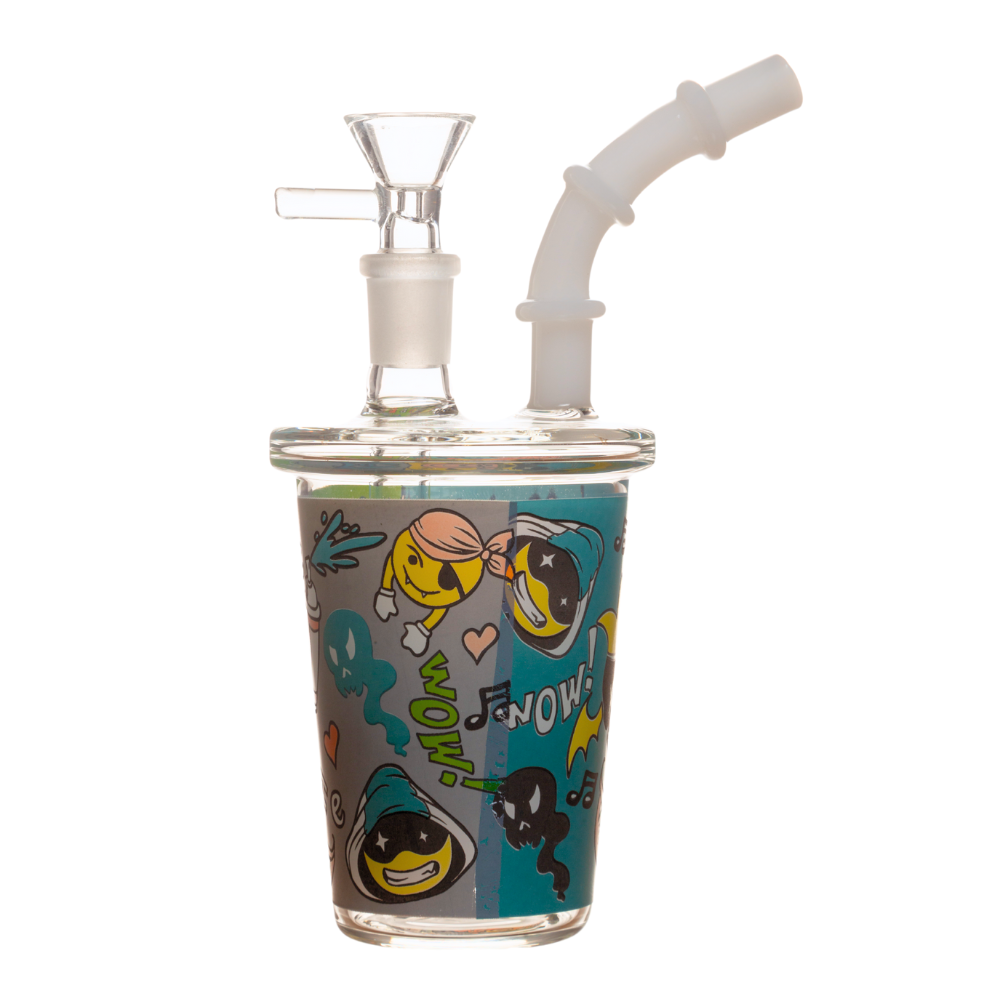 6.5" Funky Designs Bong - Assorted Colors