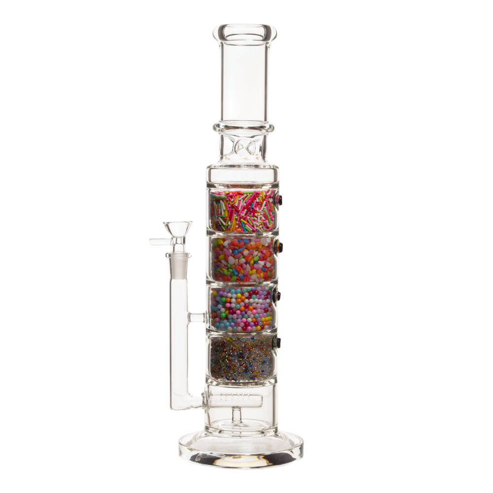 15" Sprinkles Mix Glass Bong