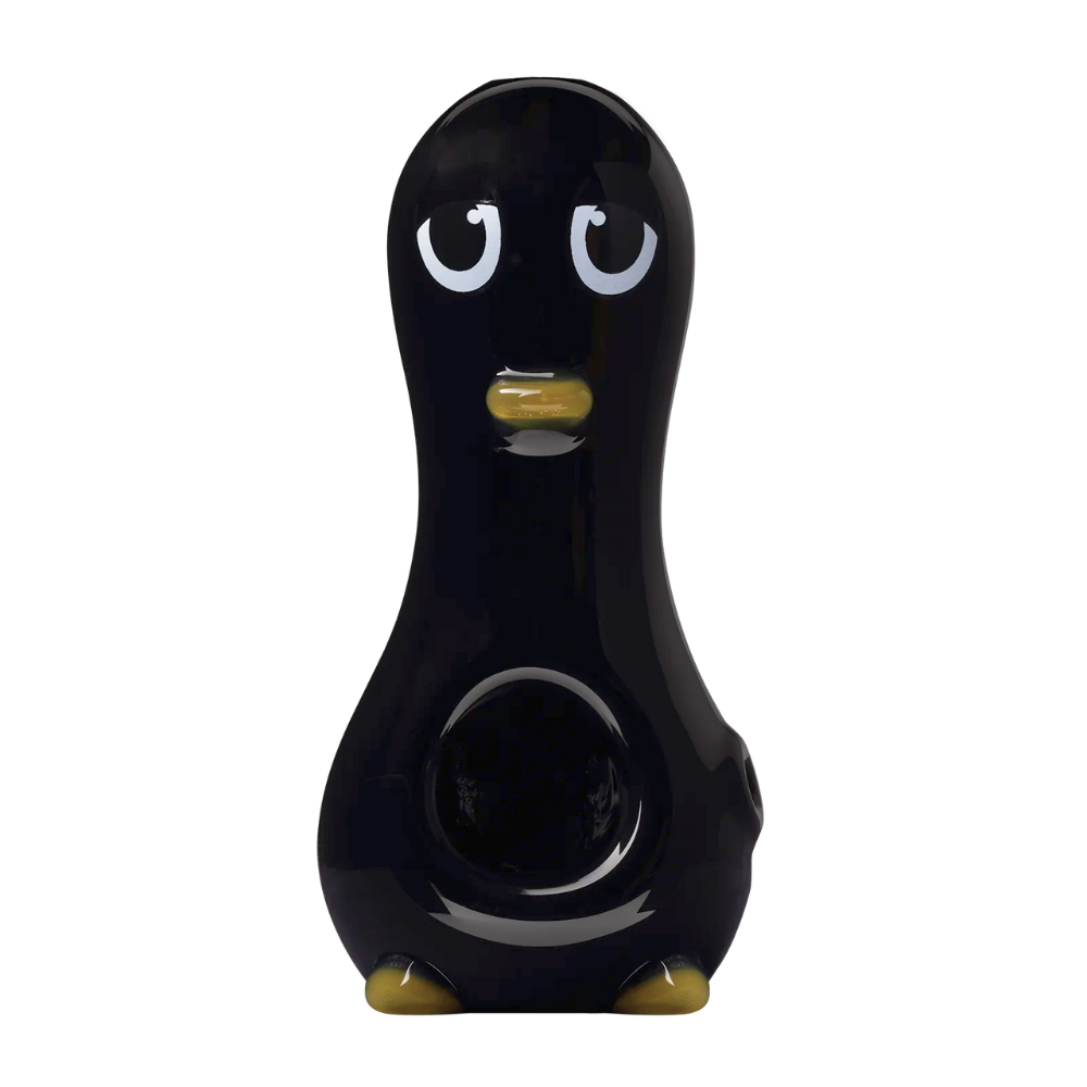 4" Goody Glass Penguin Hand Pipe