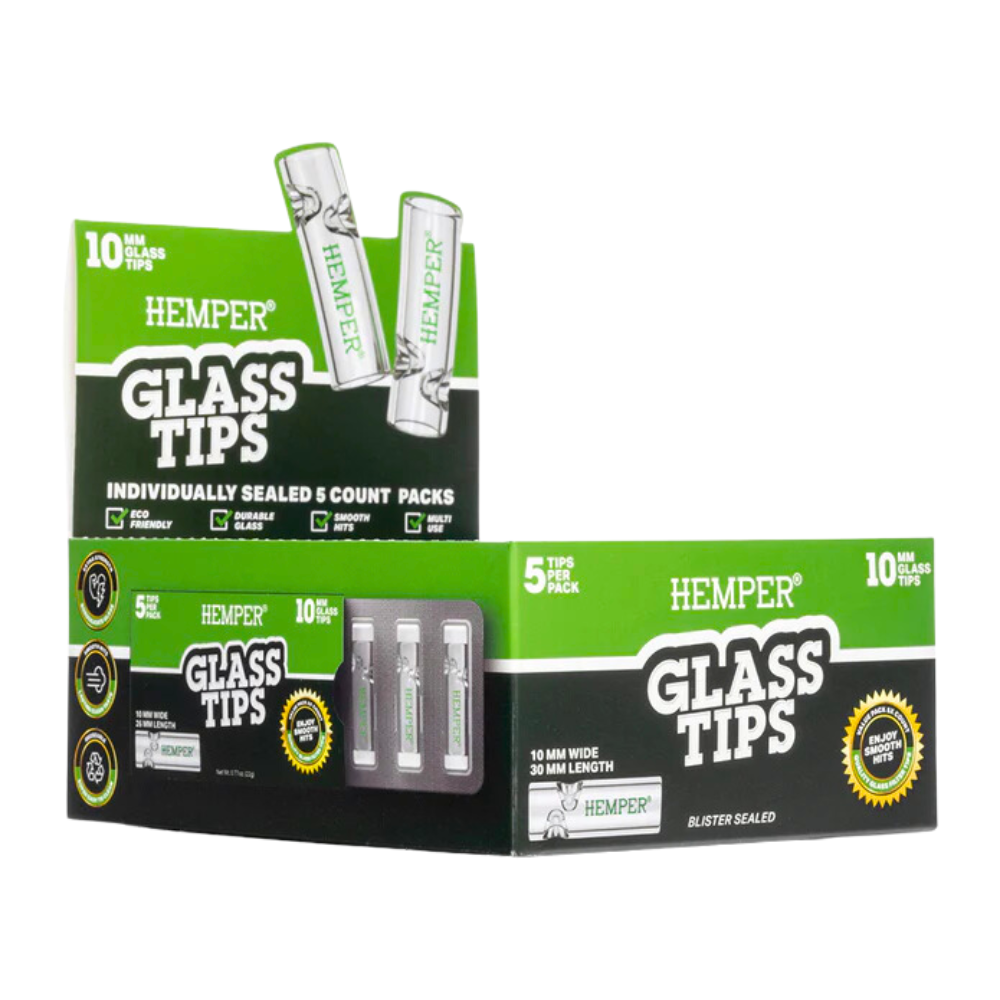 10mm Hemper Glass Filter Tips