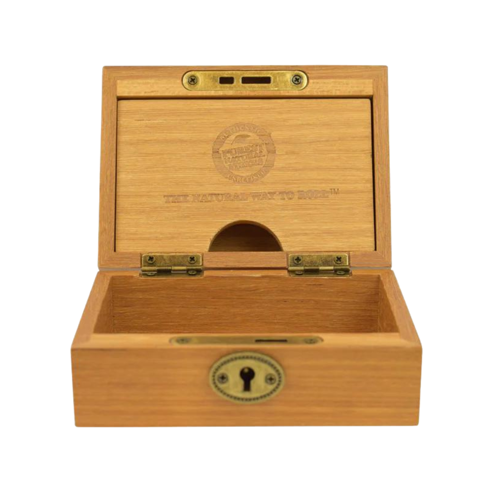 Raw Natural Teakwood Smokers Box