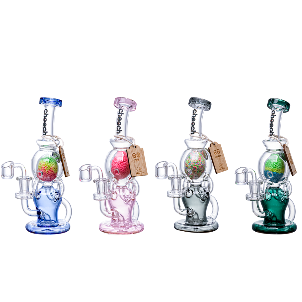 9” Cheech Glow In The Dark Recycler