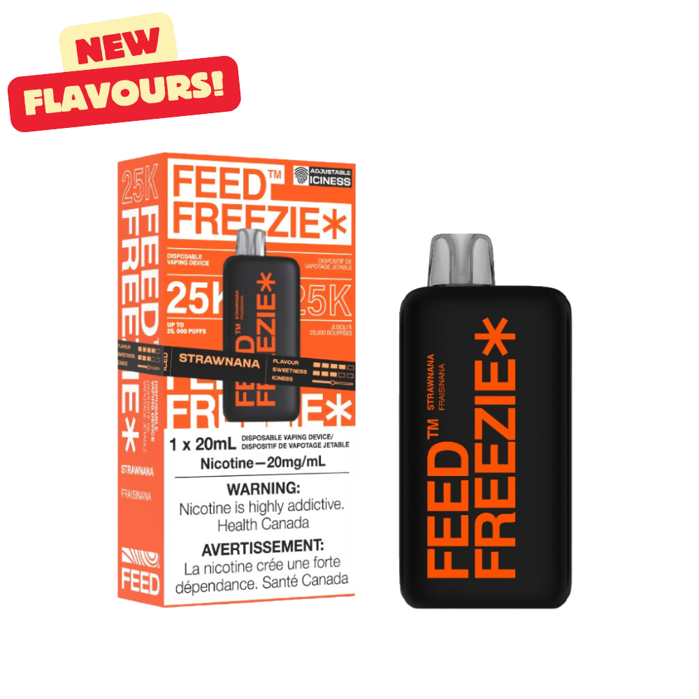 [ON] FEED Freezie 25k Puffs Disposable Vape - 3ct