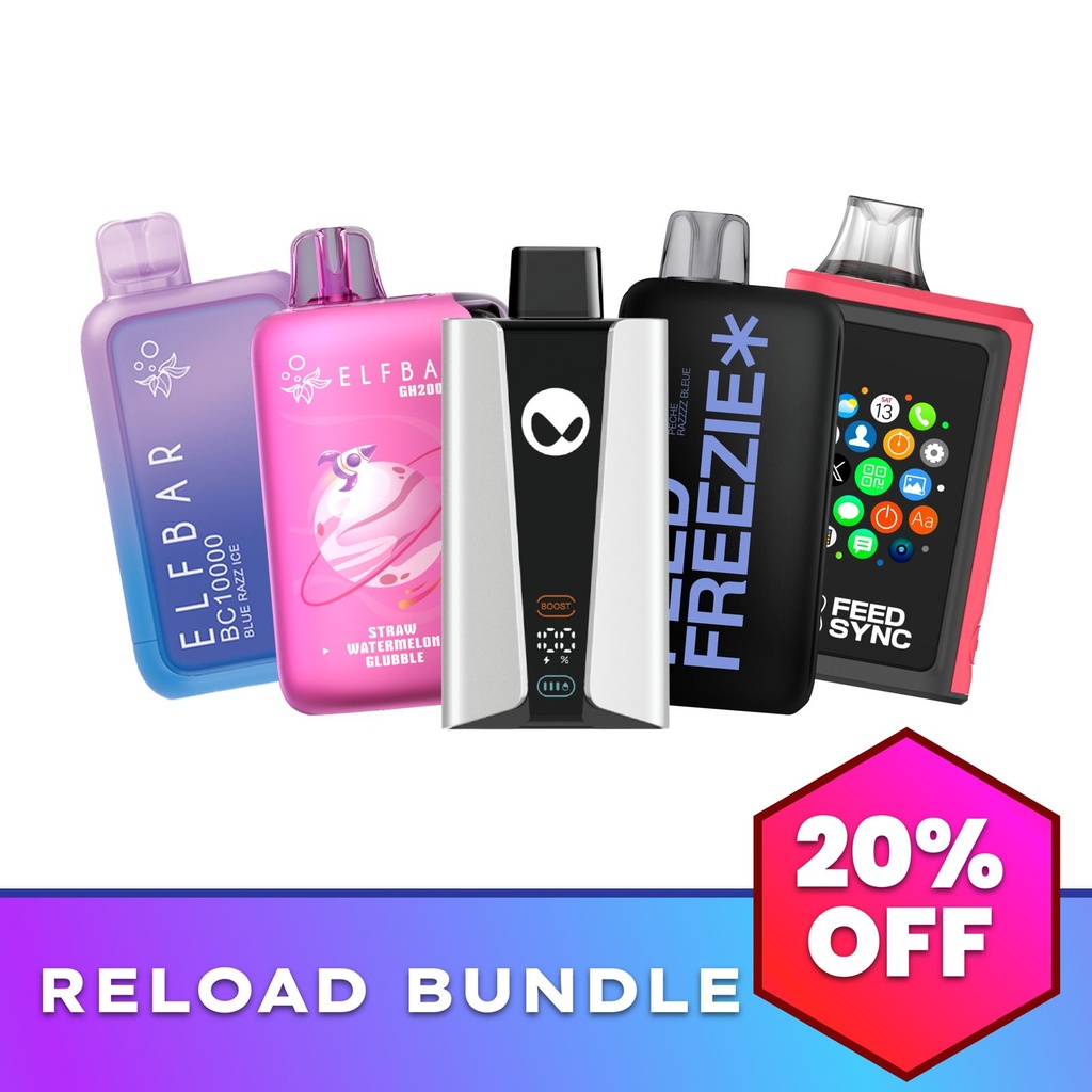 [ON] Reload Bundle Disposable Vapes - 5 Models x 10 Flavours