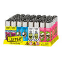 Clipper Bone Portraits Lighters - 48ct