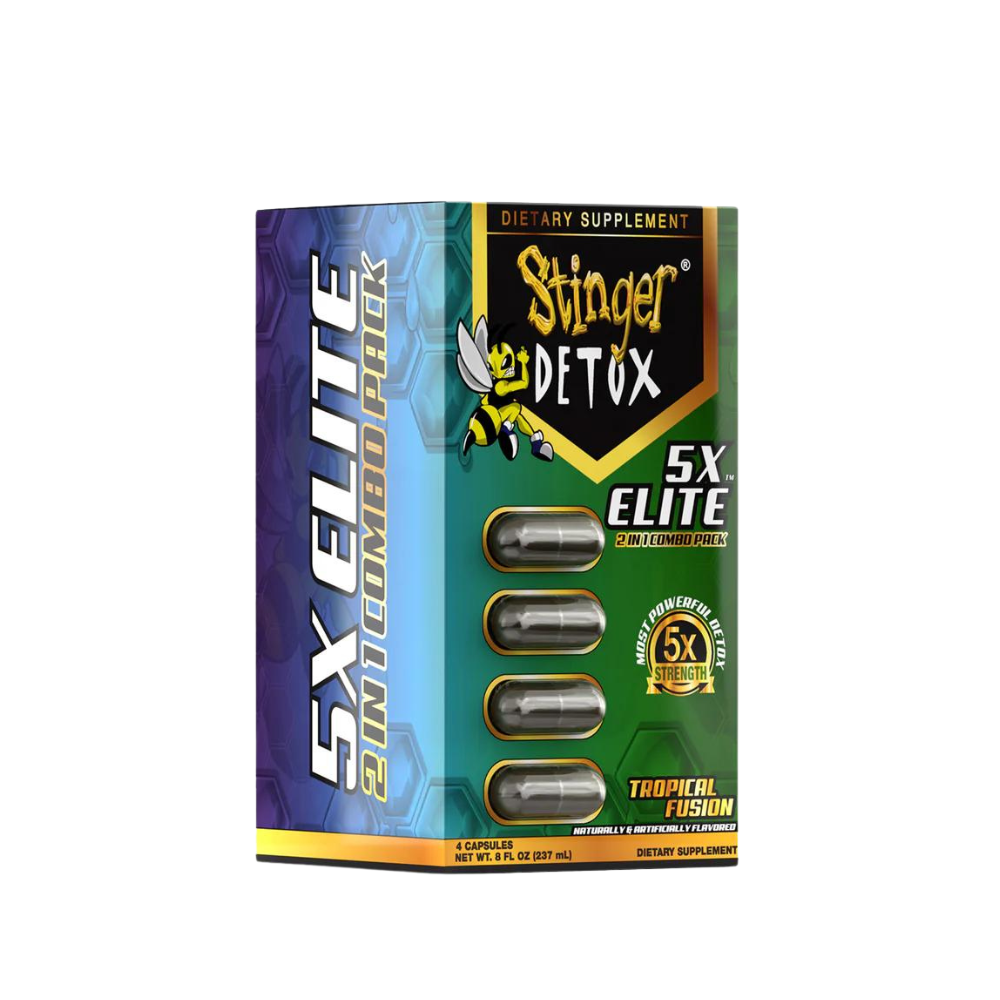 Stinger Detox 5X Elite 2-In-1 Combo Pack- Tropical Fusion