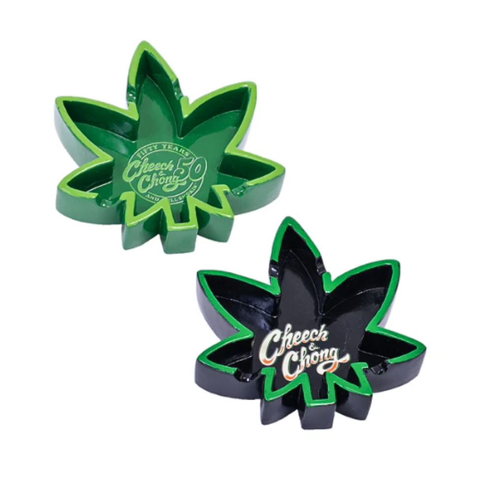 Cheech & Chong Classic Leaf Ashtray - 8ct