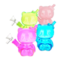 4" Pulsar Hey There Kitty Glass Water Pipe - Assorted Colours