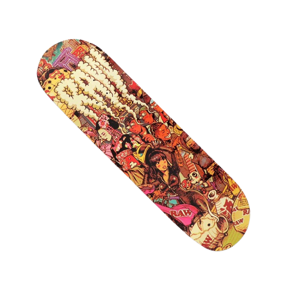 Raw Brown Skateboard Deck Japan