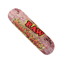 Raw Brown Skateboard Deck Bricks