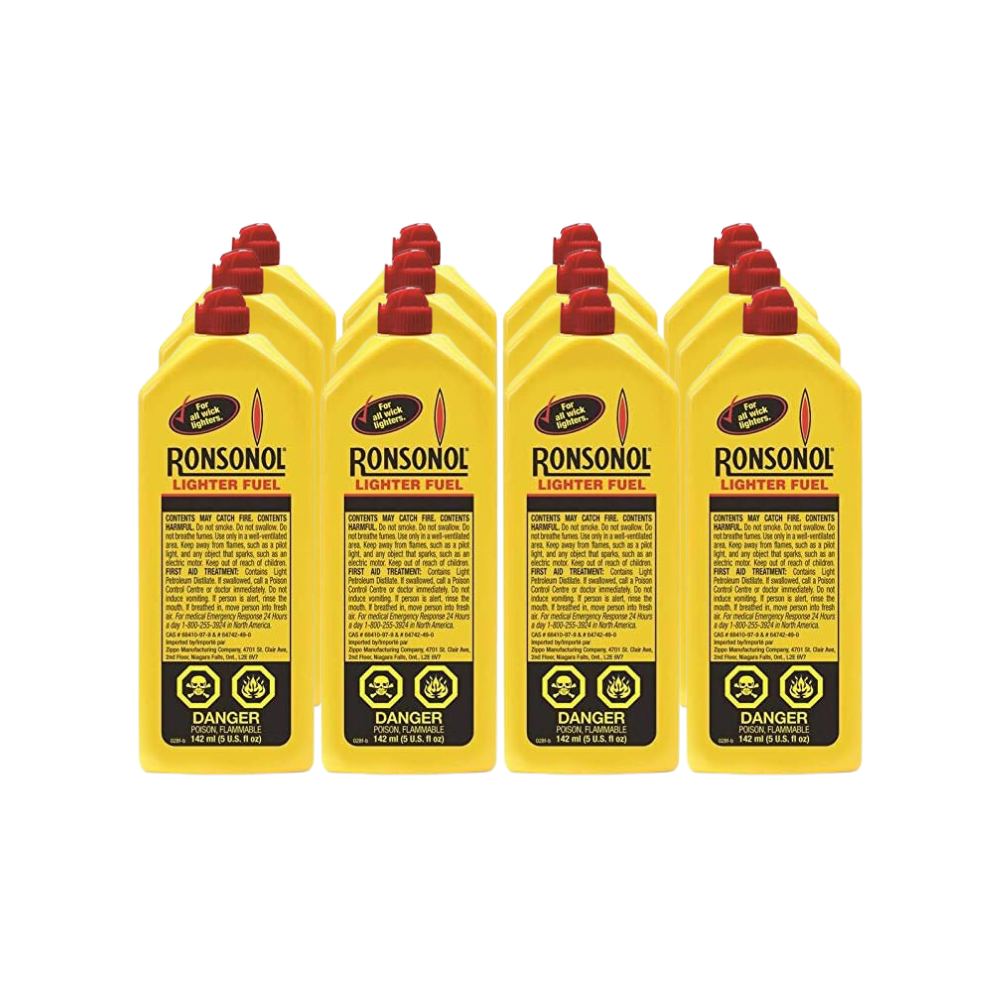 Ronsonol Premium Lighter Fuel 142ml - 12ct