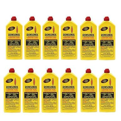 Ronsonol Premium Lighter Fuel 341ml - 12ct