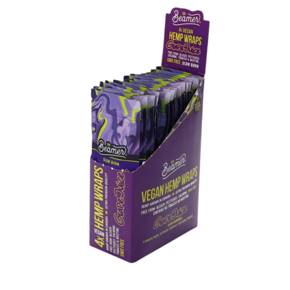 Beamer Vegan Hemp Wraps - 25ct