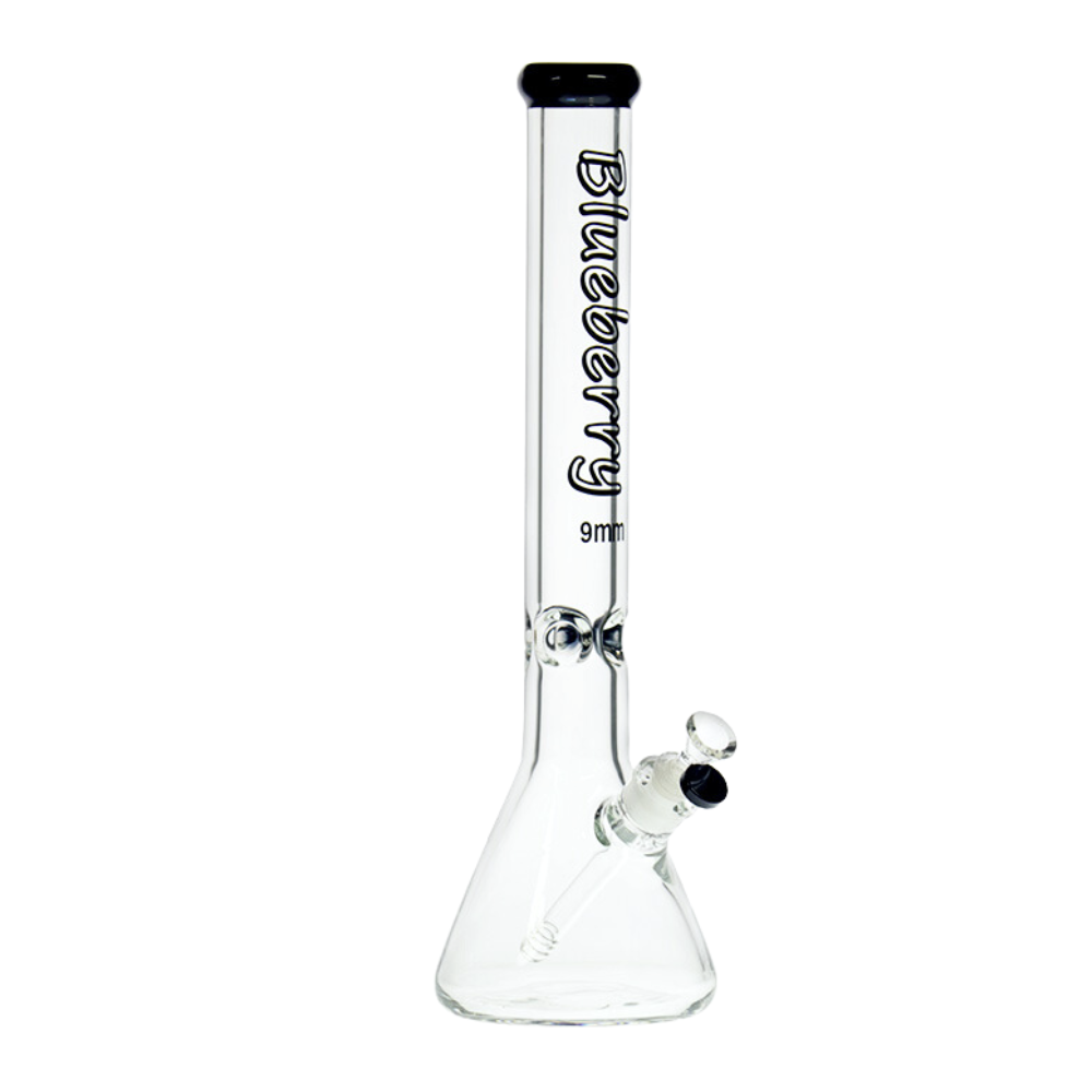 18" 9mm Blueberry Classic Beaker Bong