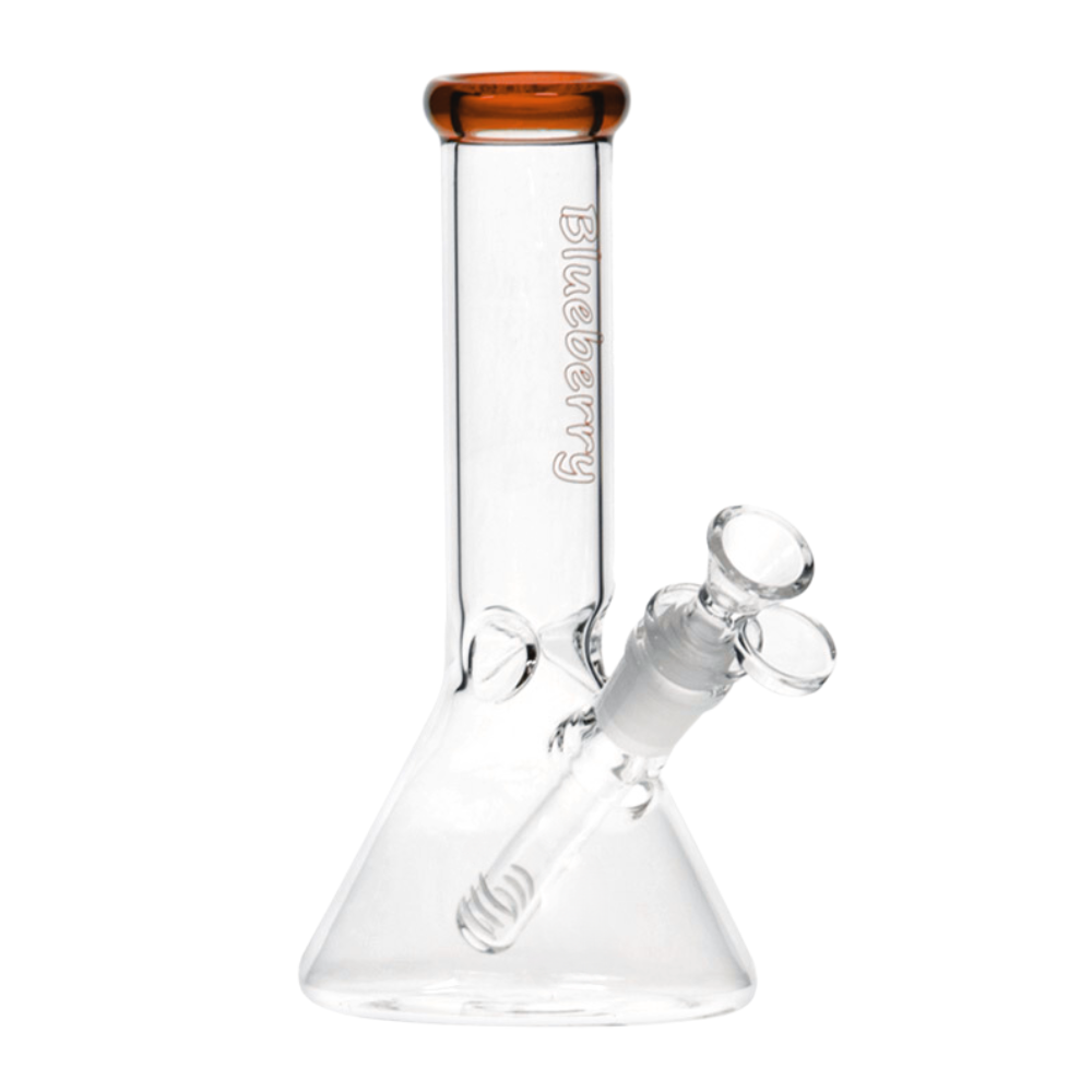 8" Blueberry Mini Beaker Bong