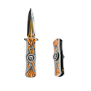 Ozzuni Stainless Steel Gyroscope Foldable Pocket Knife