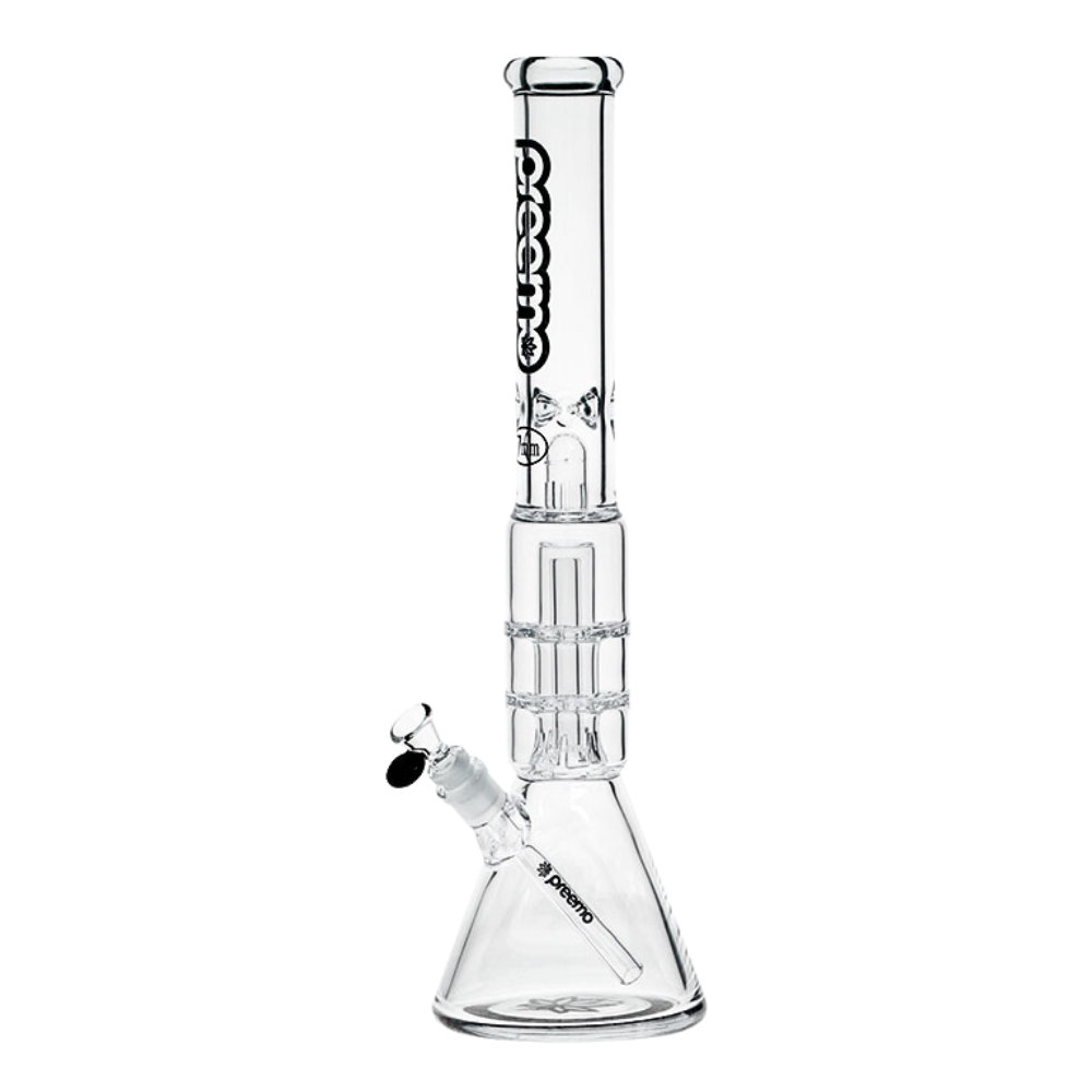 19" Preemo Glass Dome Over Double Disc Perc