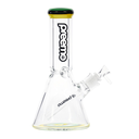 10.5" Preemo Glass Triple Band Beaker Bong