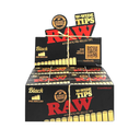 RAW Black W-Wide Pre-Rolled Tips - 20ct