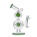 10" Preemo Glass Double Drum Bubbler