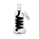 3.7" Arsenal Lumin Coil Ash Catcher - Assorted Colours