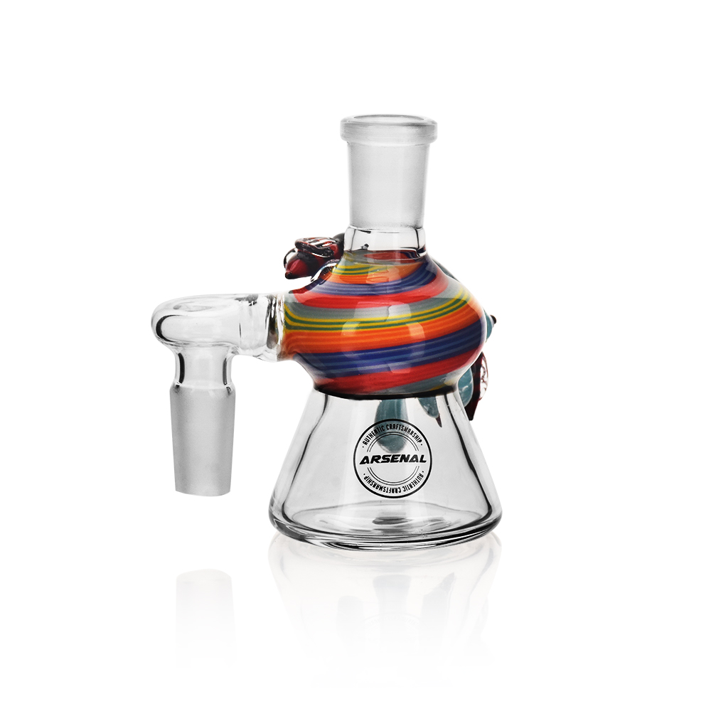 3.5" Arsenal Bead Bloom Ash Catcher - Assorted Colours