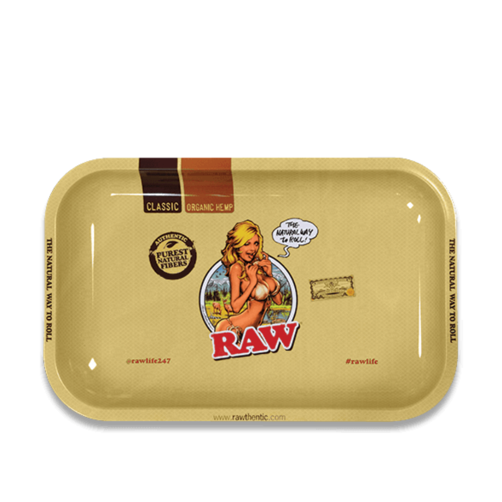 RAW Girl Rolling Tray - Small